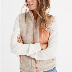NWOT Penfield x Madewell Lucan Fleece Vest S